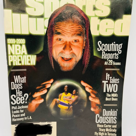 Sports Illustrated November 1, 1999 Phil Jackson Kobe Bryany Shaq Lakers NBA